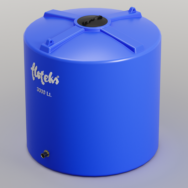 3 Tonluk Dikey Su Deposu