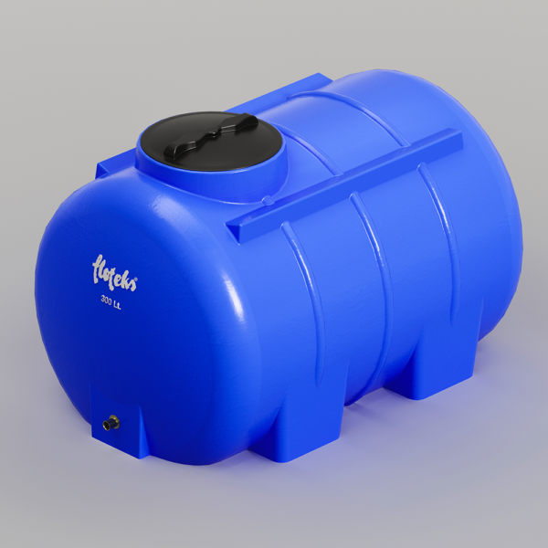 300 Litrelik Yatay Su Deposu