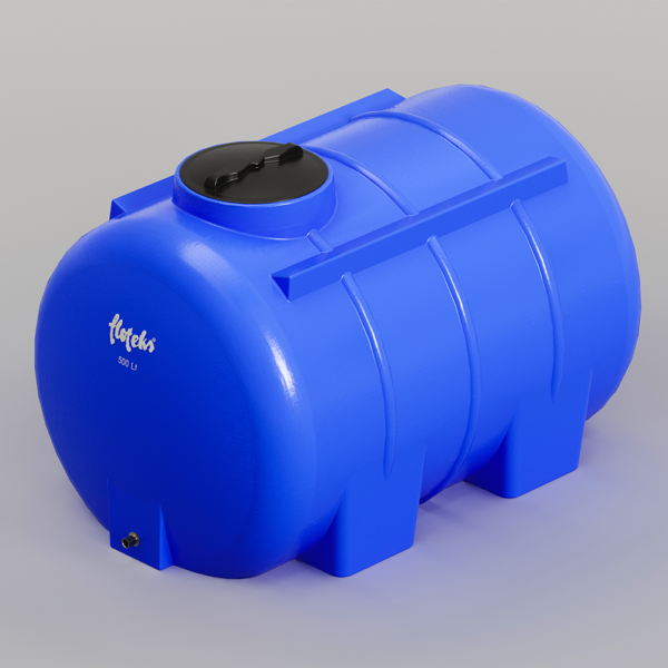 500 Litrelik Yatay Su Deposu